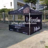 10x10 Digital Printed Custom Trade Show Tent with Full Color Printed Graphics and Logos